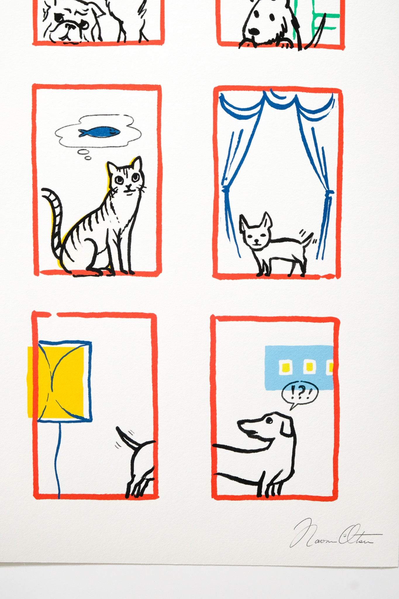 Naomi Otsu "Furry Neighbors"