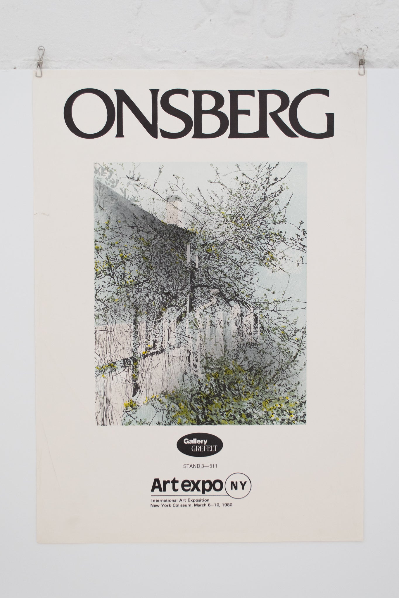 Onsberg 1980 "Art Expo New York" Print