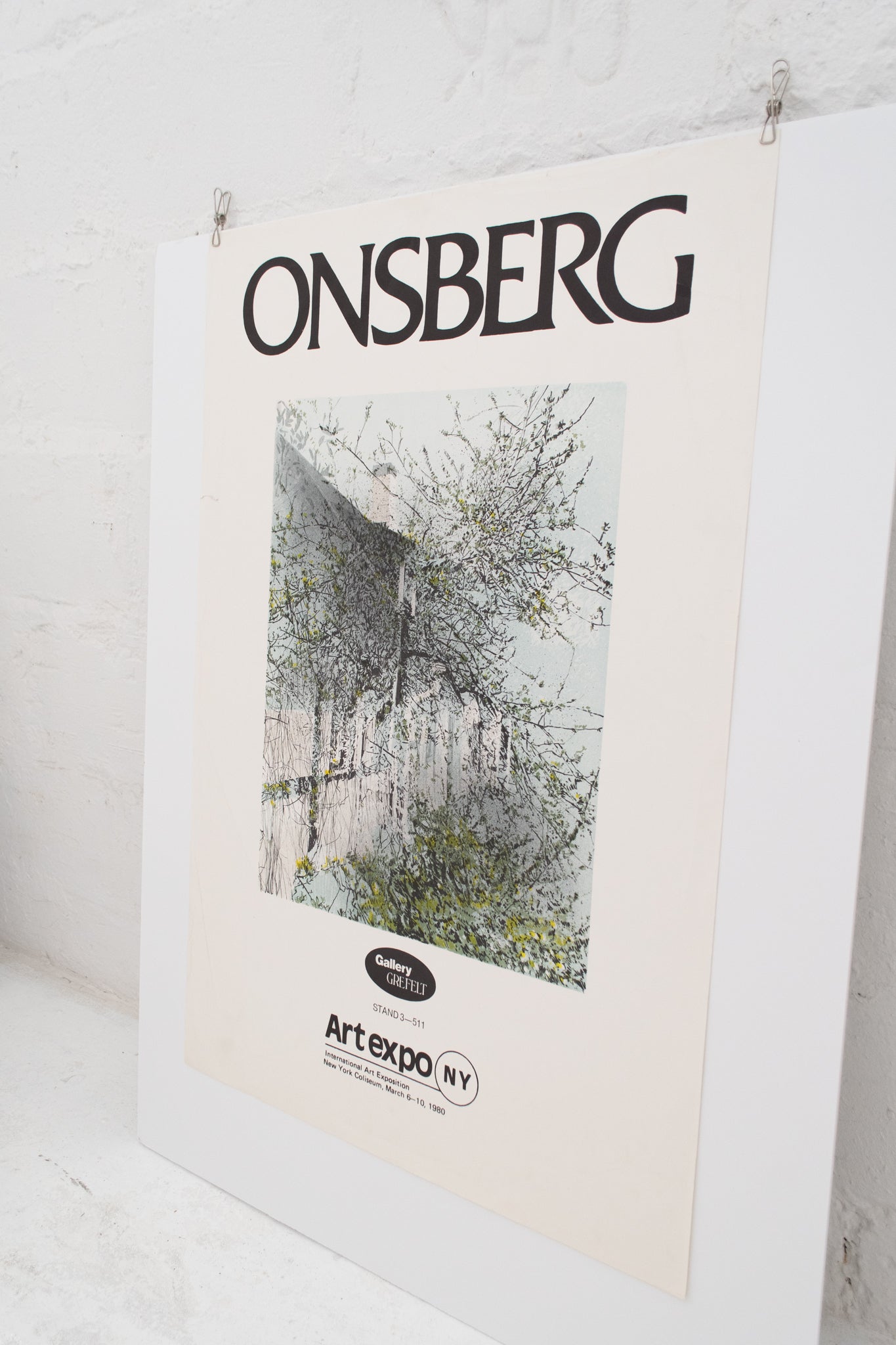 Onsberg 1980 "Art Expo New York" Print