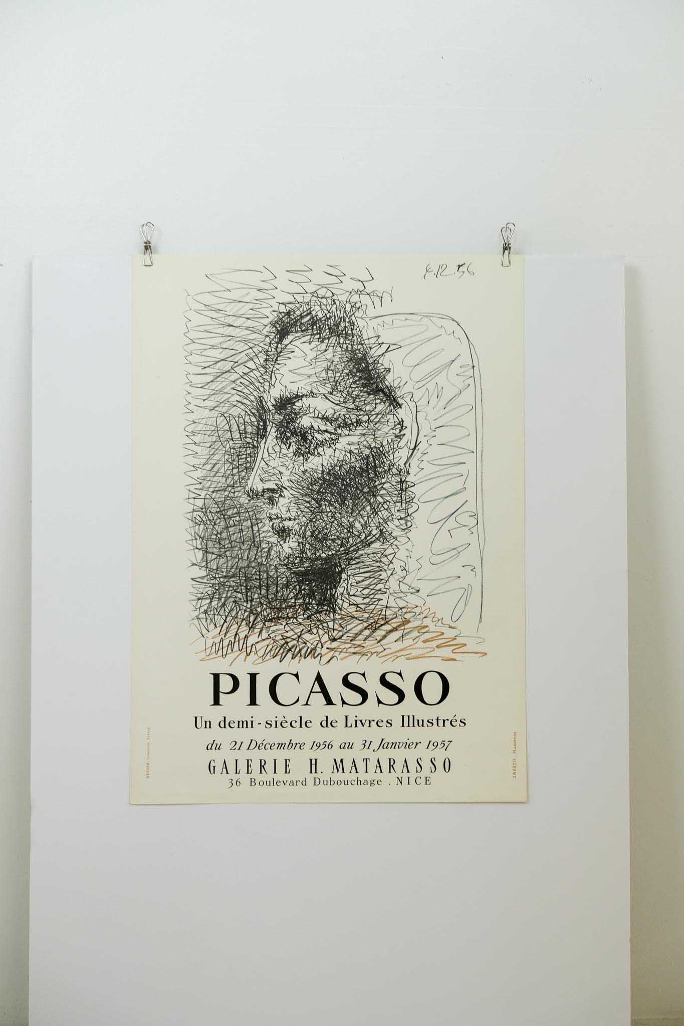 Pablo Picasso "Un demi-siecle de Livres Illustres" Lithograph Print 1957