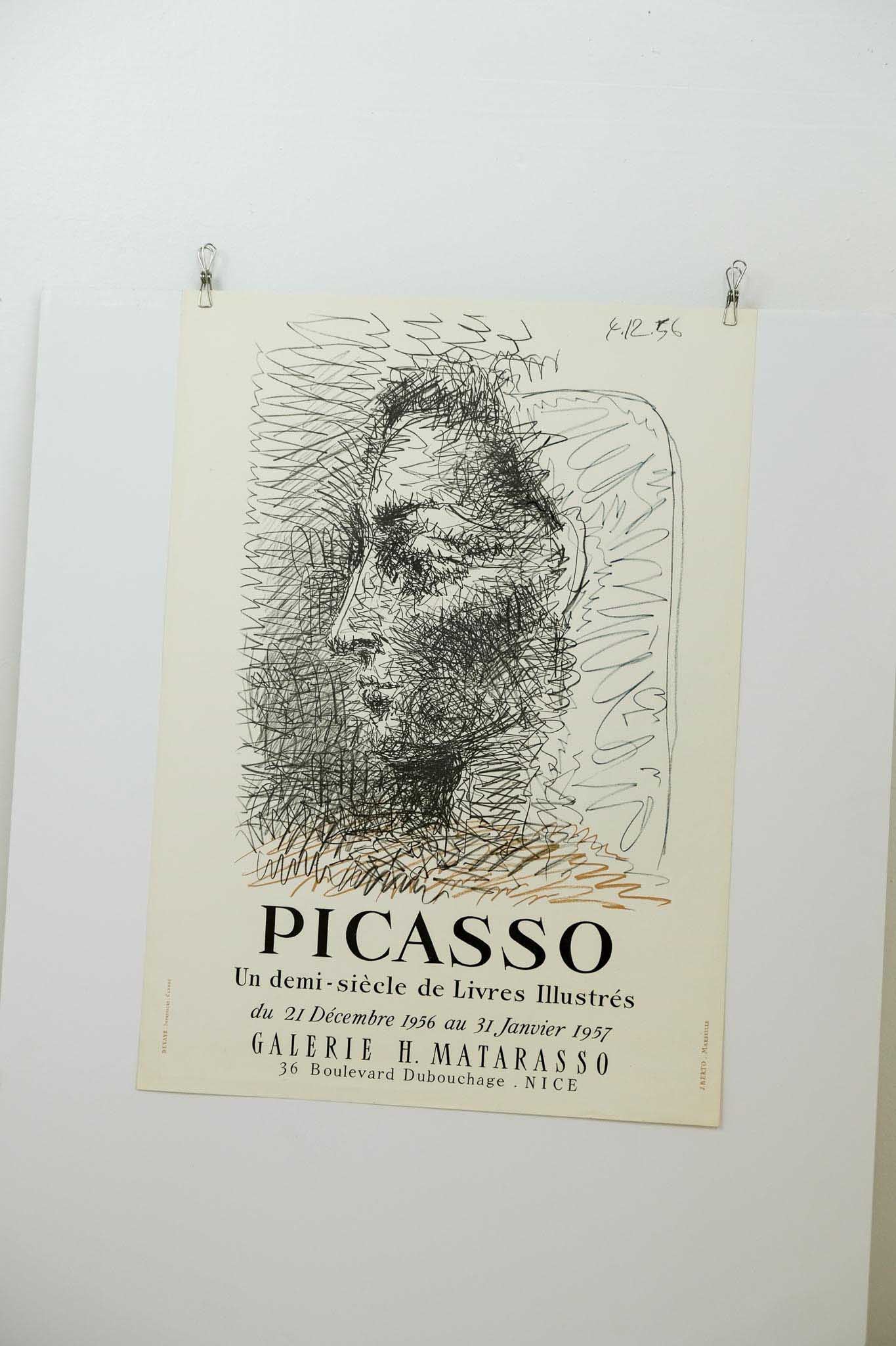 Pablo Picasso "Un demi-siecle de Livres Illustres" Lithograph Print 1957