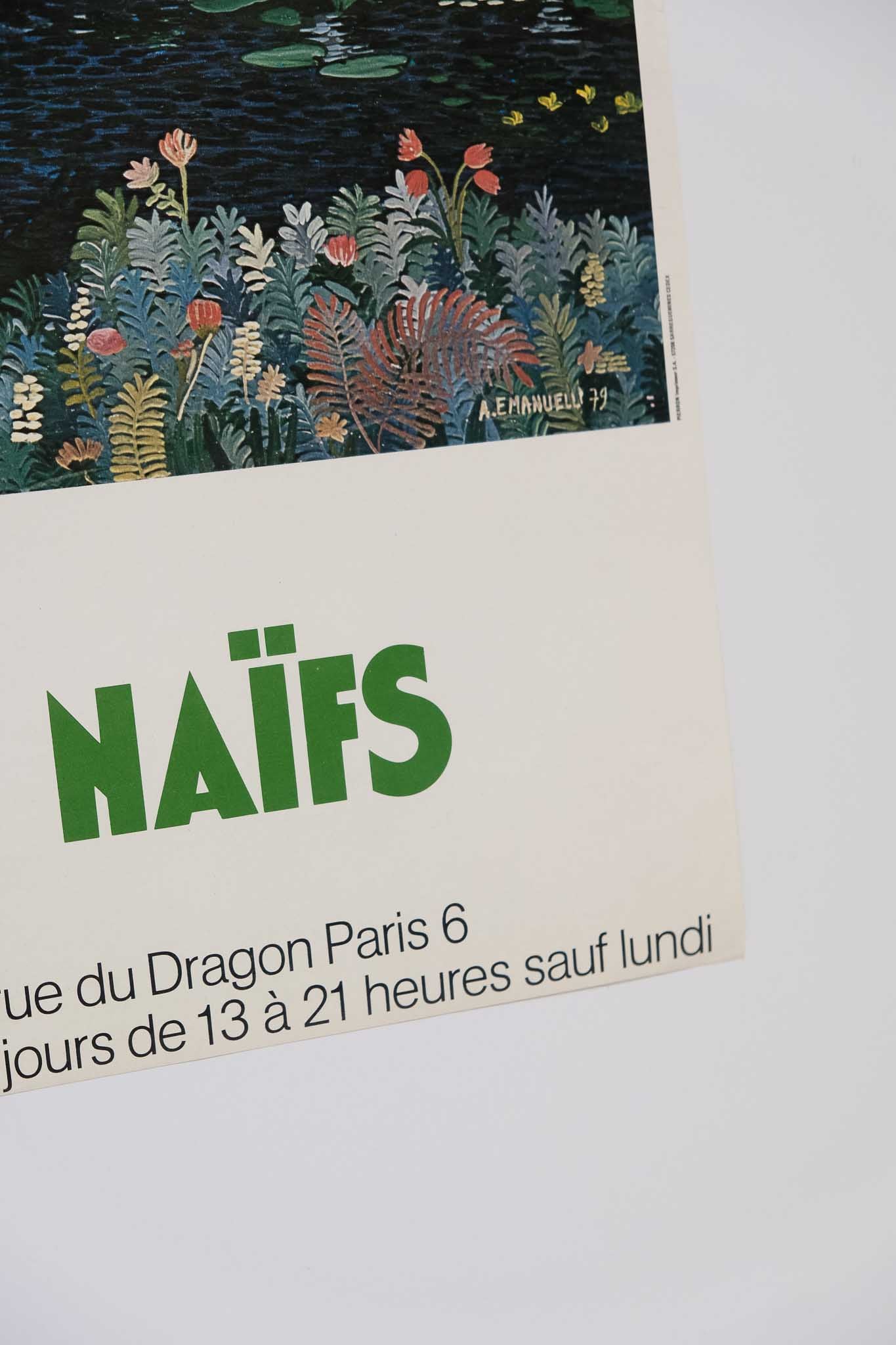 Paradis Naifs 1980 Print