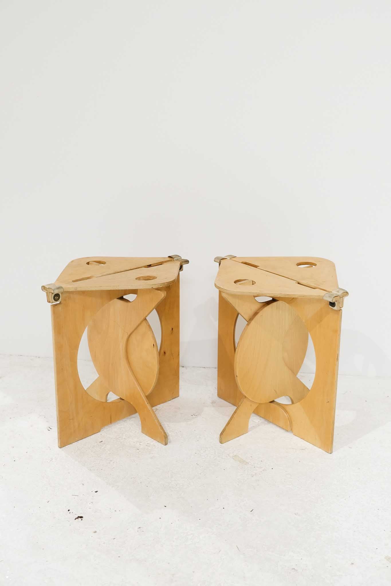 Rooster Folding Stool by Barry Simpson for Dirt Road