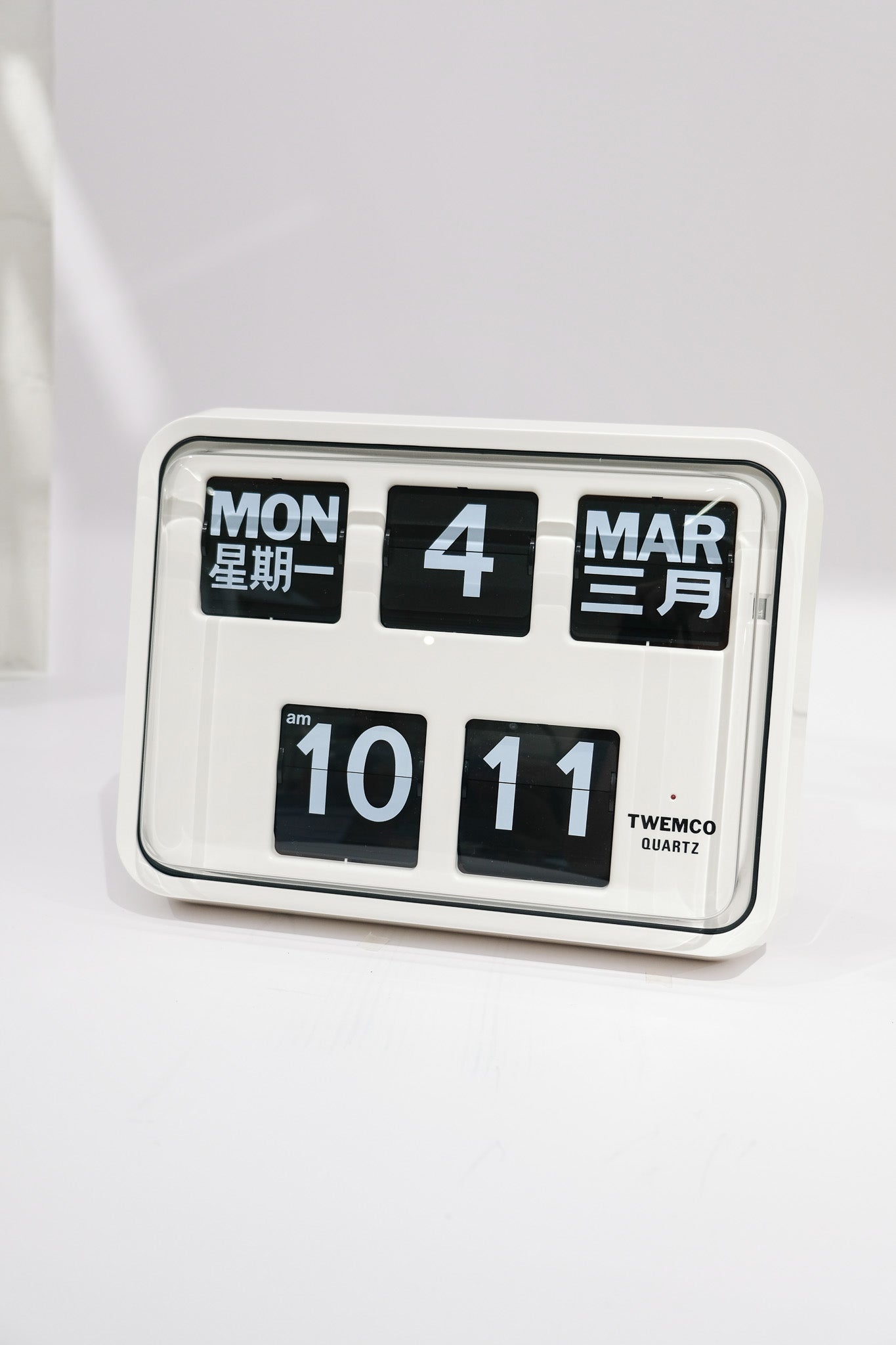 TWEMCO Calendar Wall Flip Clock BQ-17