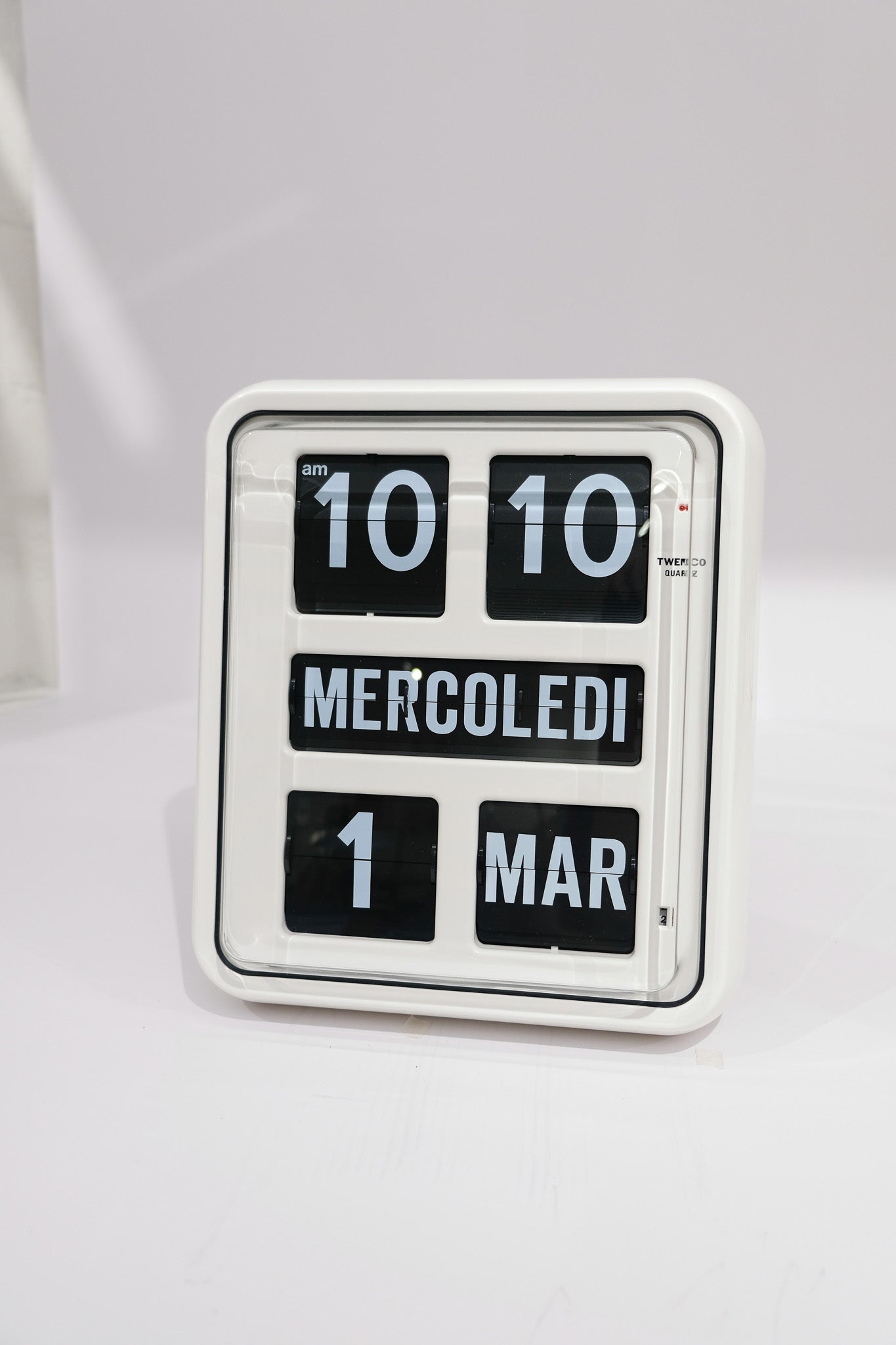 TWEMCO Calendar Wall Flip Clock BQ-170