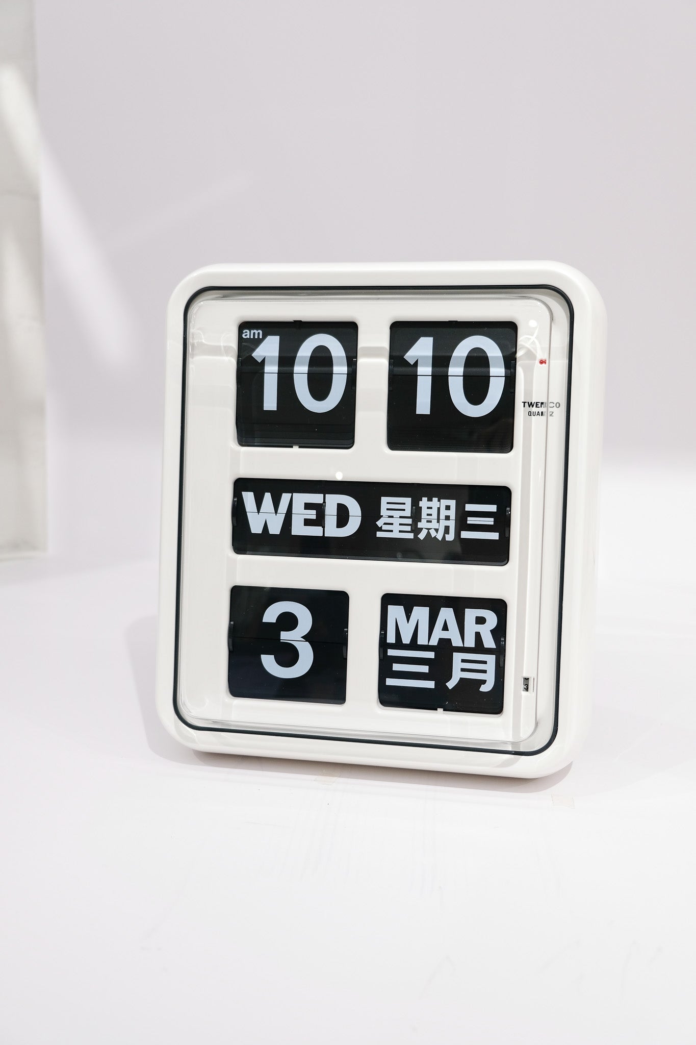TWEMCO Calendar Wall Flip Clock BQ-170