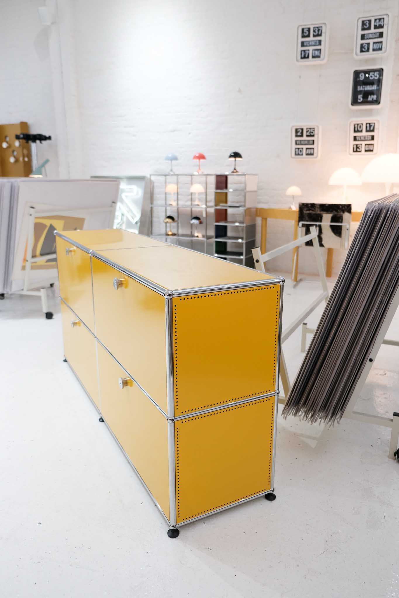 USM Haller Yellow Credenza - Pre-owned – renewfinds