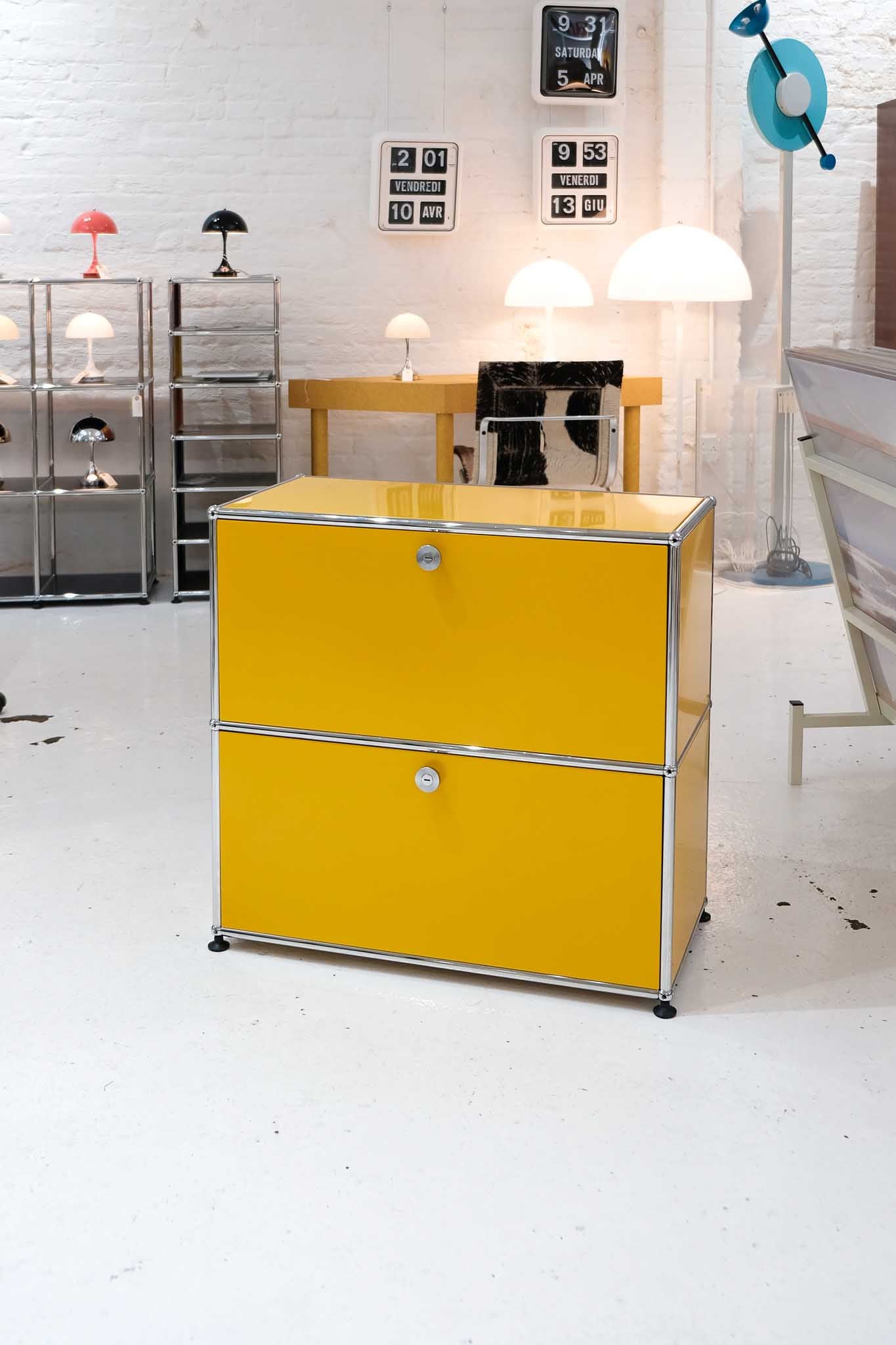 USM Haller Yellow Storage (C1A18) - Pre-owned