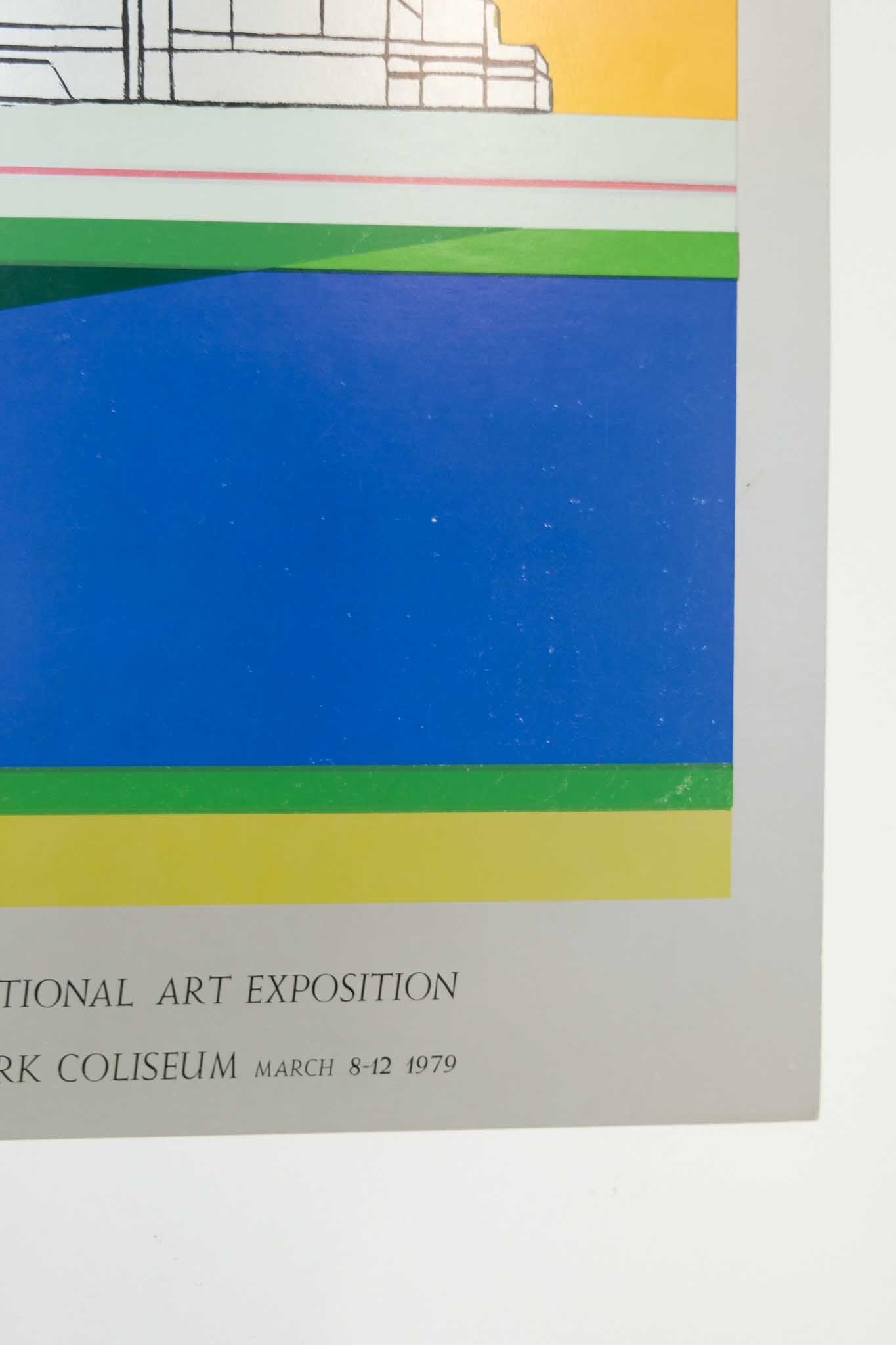 Victor Cassanelli Art Expo New York 1979 Print