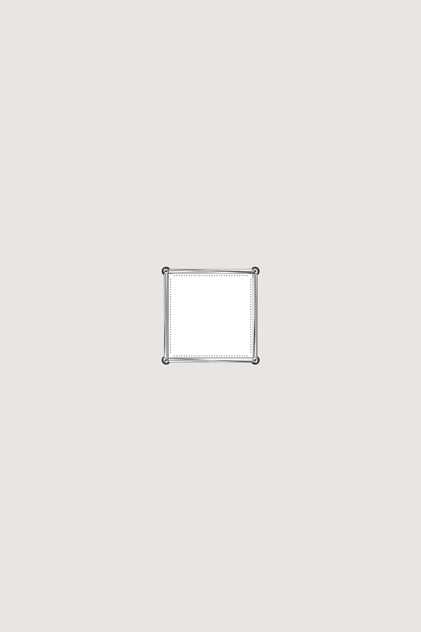 350 x 350 Inside Panel (with holes) - USM Haller – renewfinds