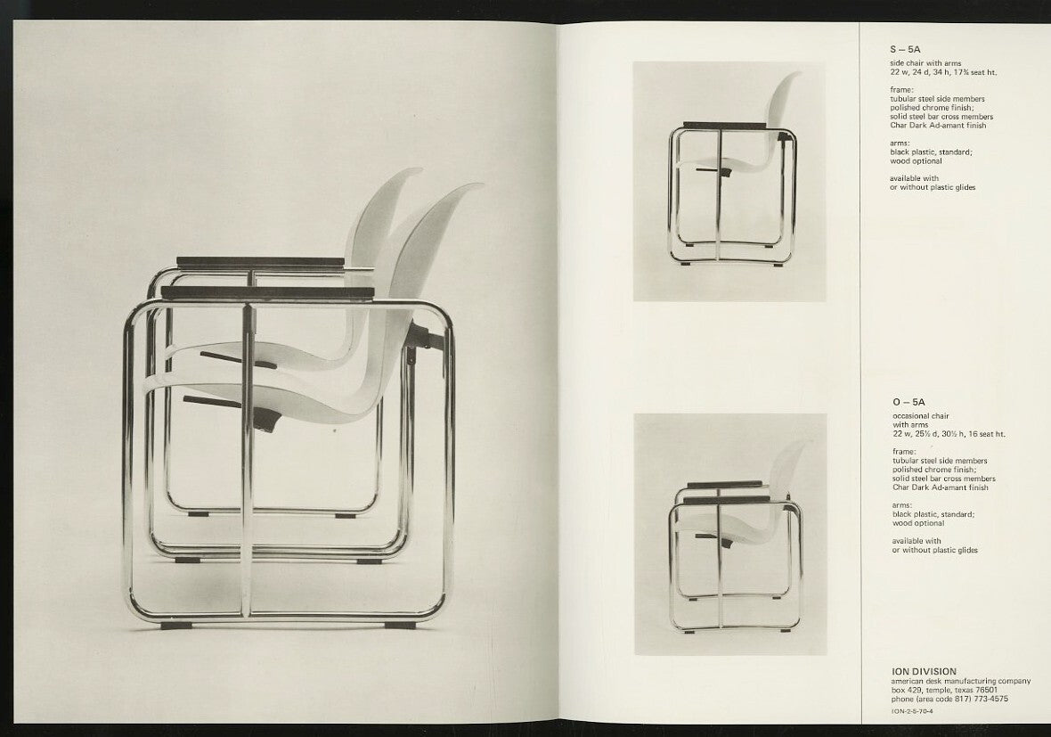 Ion Dining Chairs by Gideon Kramer for Space Needle