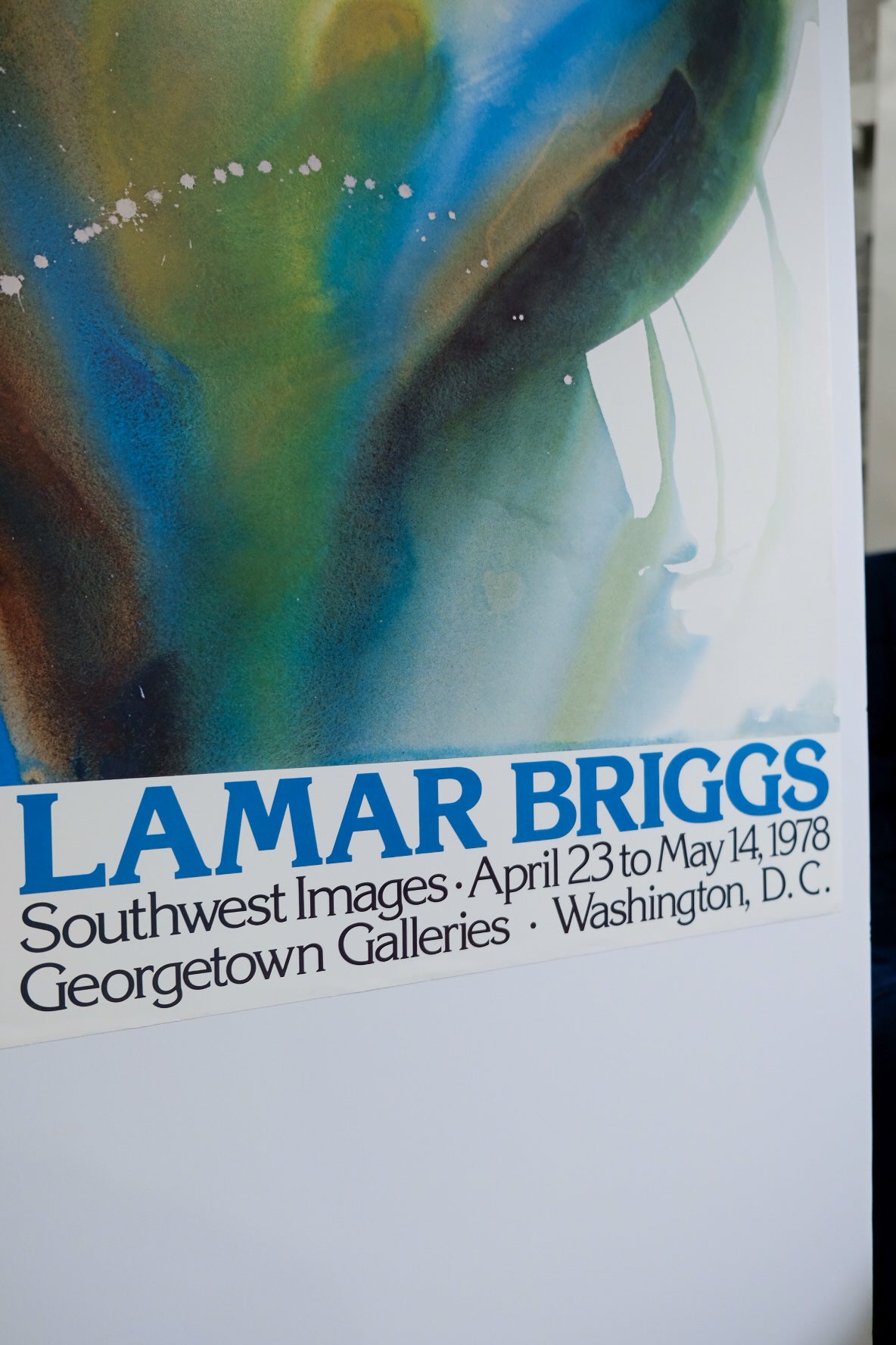 Lamar Briggs Water Hoop Georgetown Galleries Exhibition Print