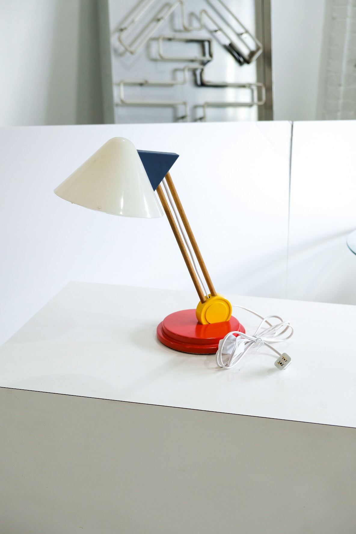 1980s Memphis Style Vintage Ikea Table Lamp – renewfinds