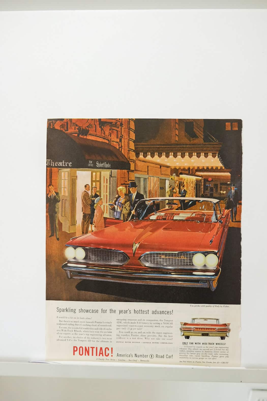 1959 Pontiac Bonneville Print Ad