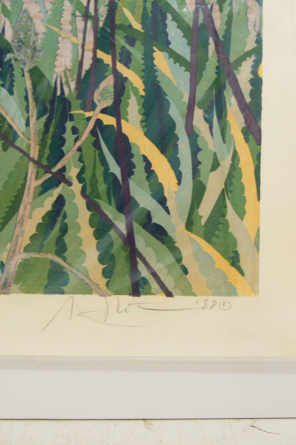 1980s Gordon Mortensen "Desert Aloe"