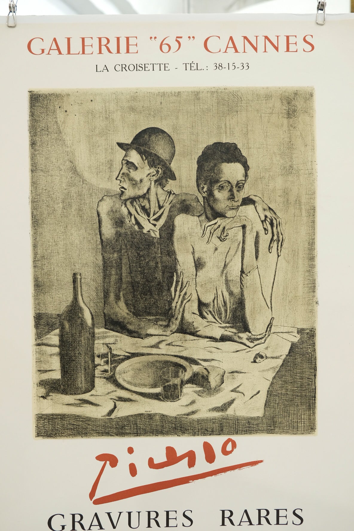 Pablo Picasso Gravures Rares Galerie "65" Cannes