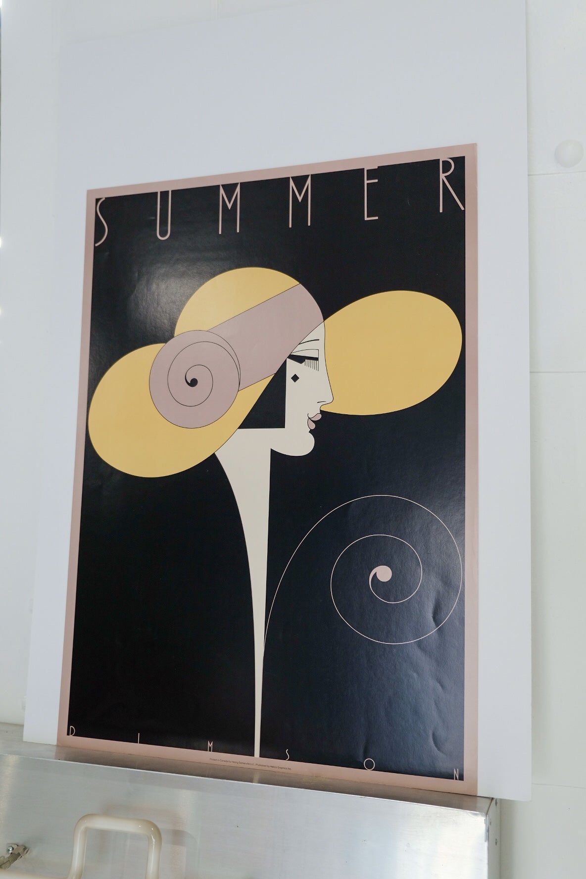 Theo Dimson "Summer" Art Deco Print