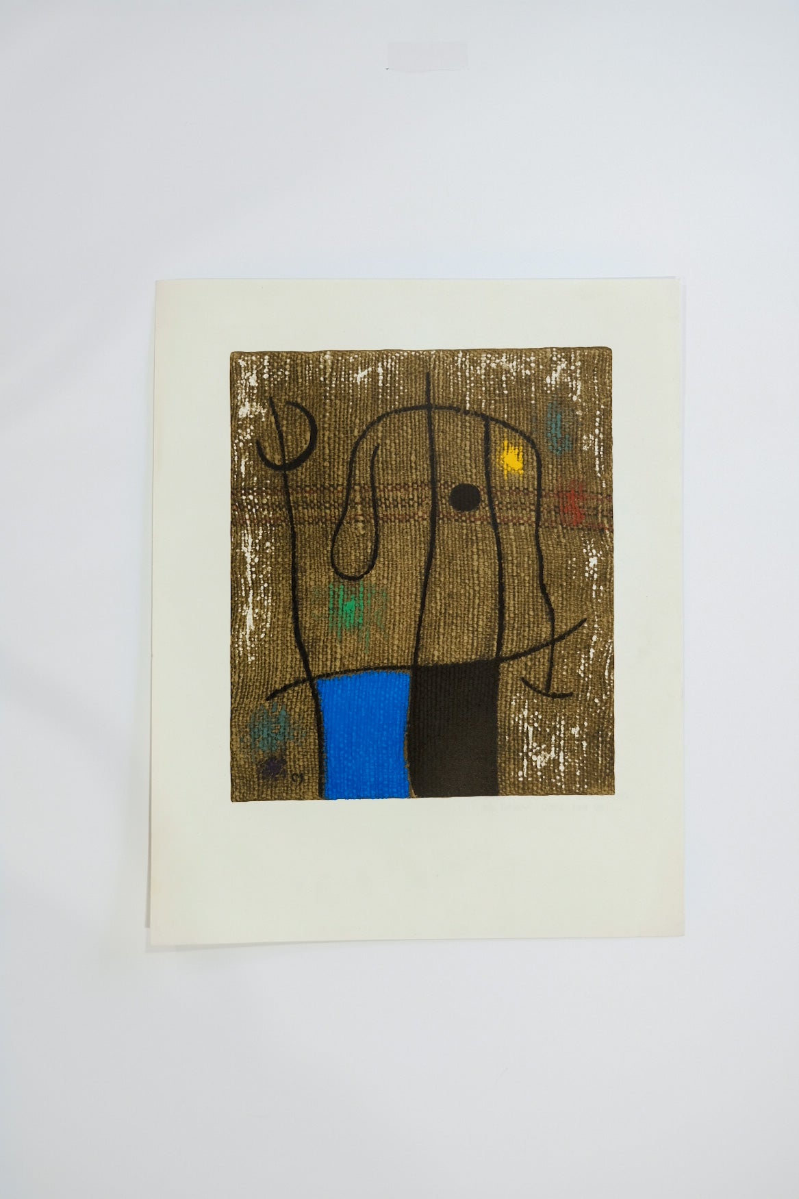 Joan Miro "FEMME ET OISEAU" VII/X plate #20