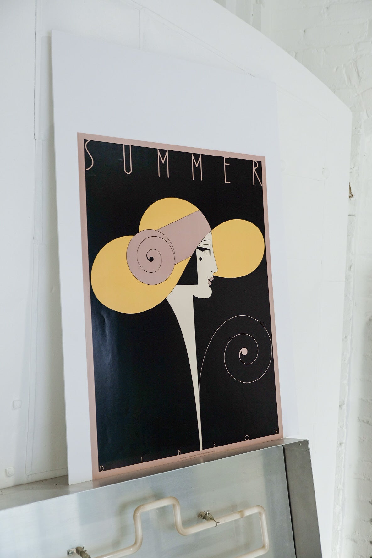 Theo Dimson "Summer" Art Deco Print
