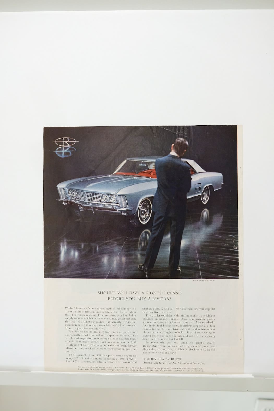 The Riviera by Buick Print Ad