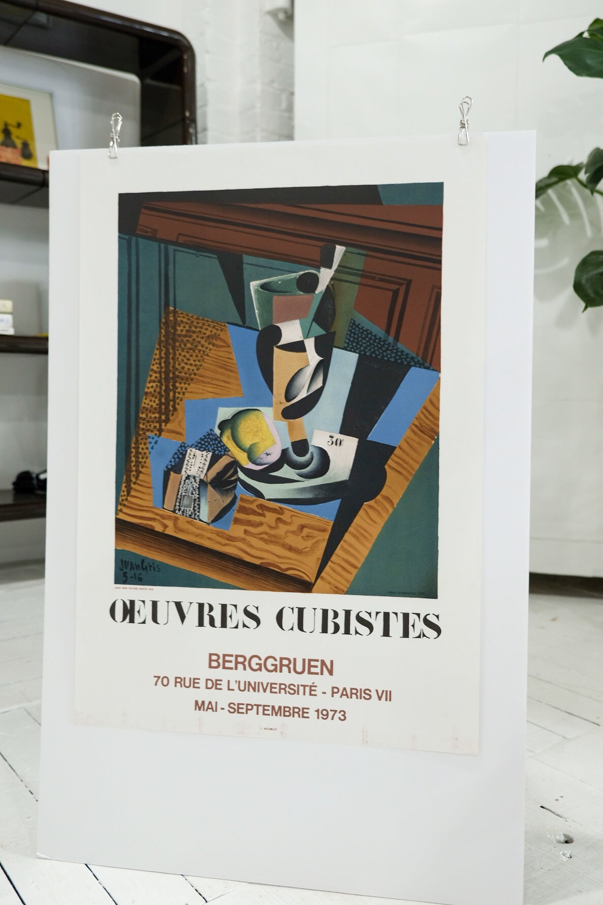Le Paquet de Tabac - Oeuvres Cubistes, Berggruen (after) Juan Gris 1973
