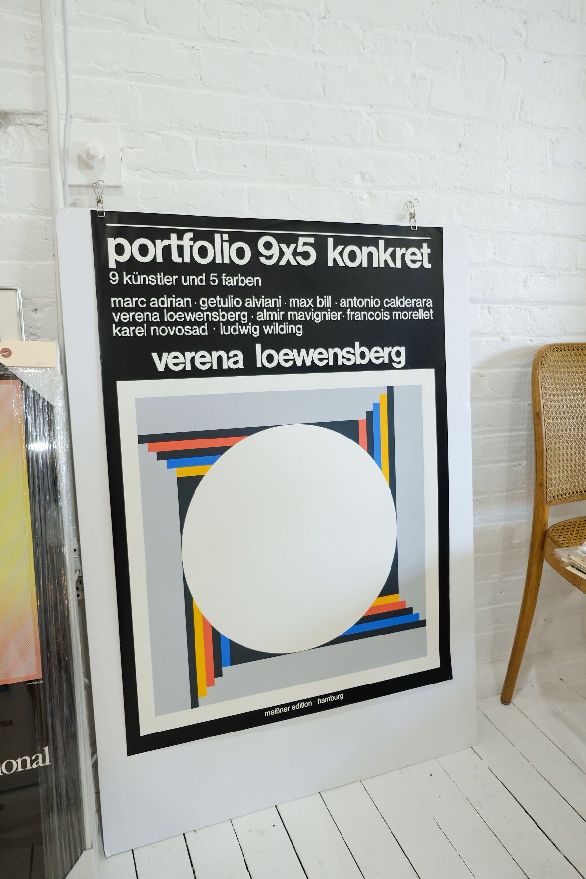 Original Portfolio 9x5 Konkret Poster