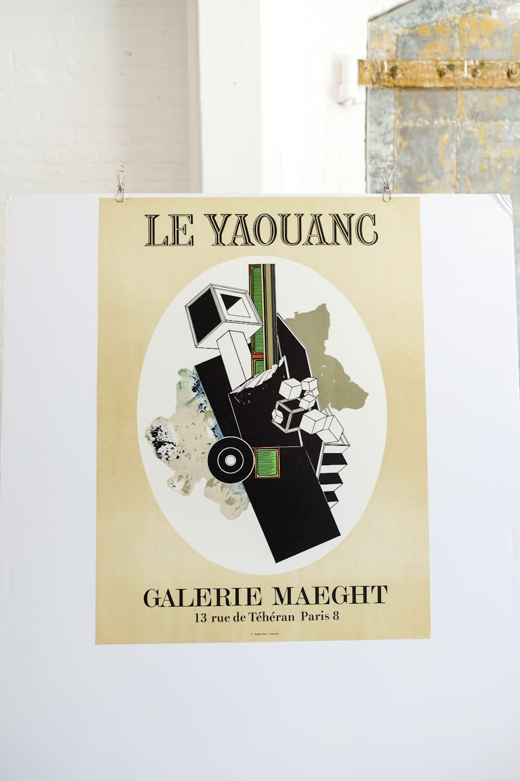 Alain Le Yaouang Galerie Maeght Lithograph Poster