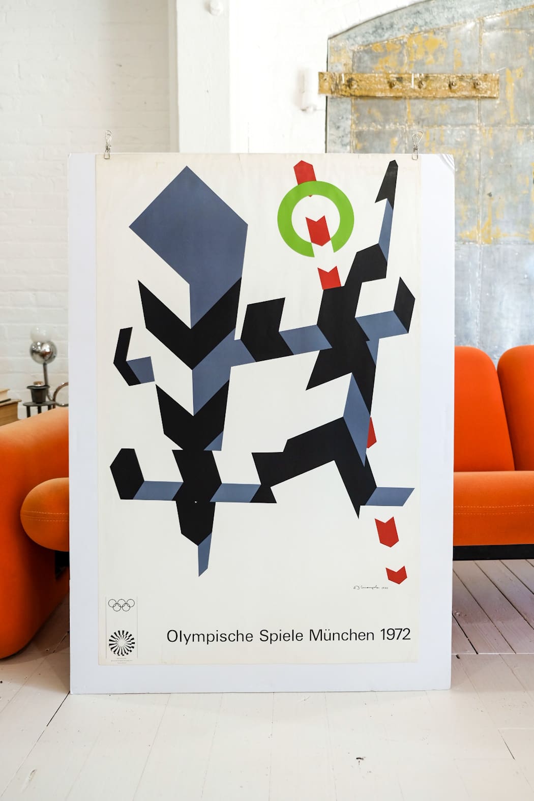 Allan D’Arcangelo Olympics Munich 1972 Print