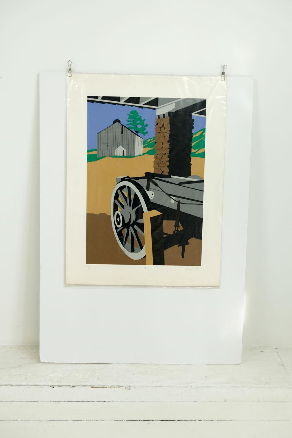 Armond Fields The Wagon Artist Proof Print