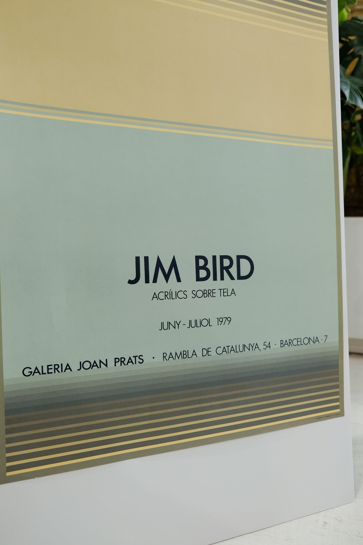 Jim Bird Galeria Joan Prats 1979