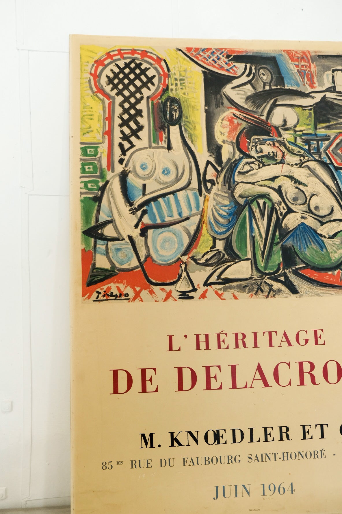 Pablo Picasso L'Héritage de Delacroix