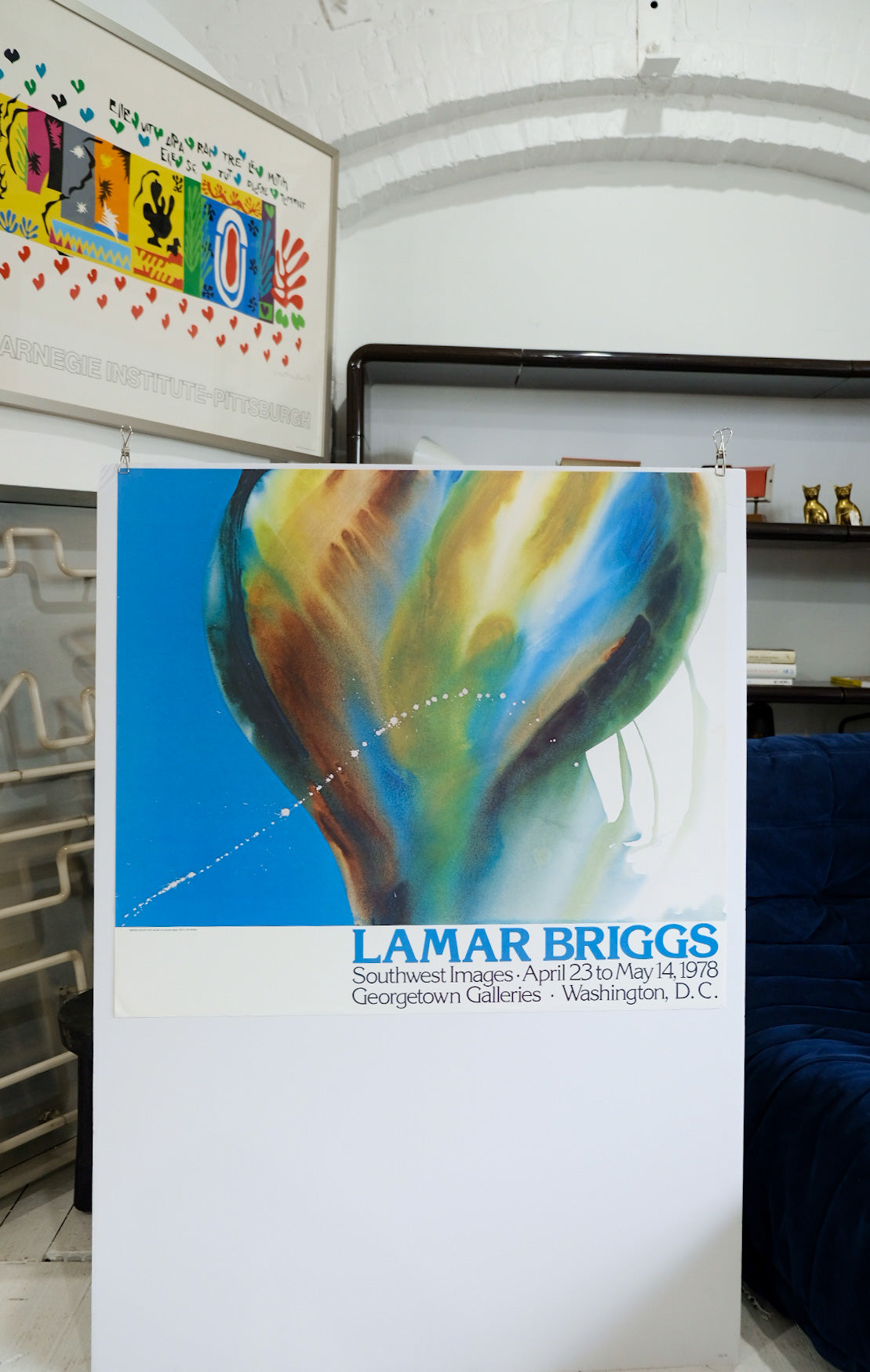 Lamar Briggs Water Hoop Georgetown Galleries Exhibition Print