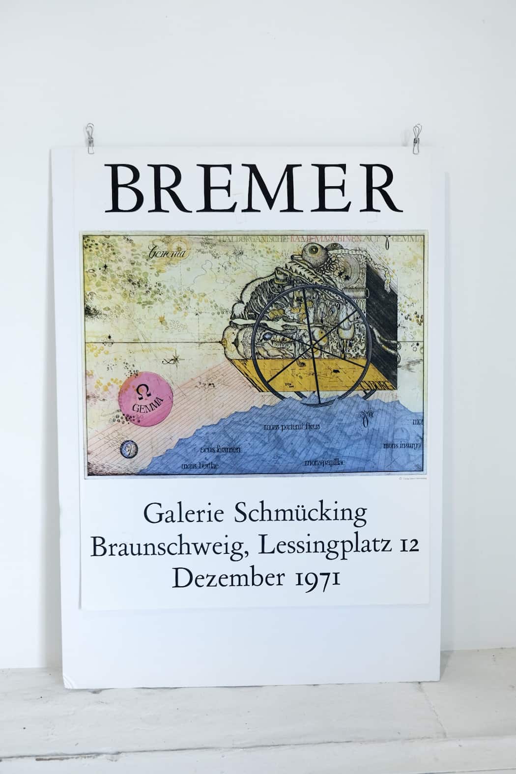 Bremer Galerie Schmucking 1971 Print