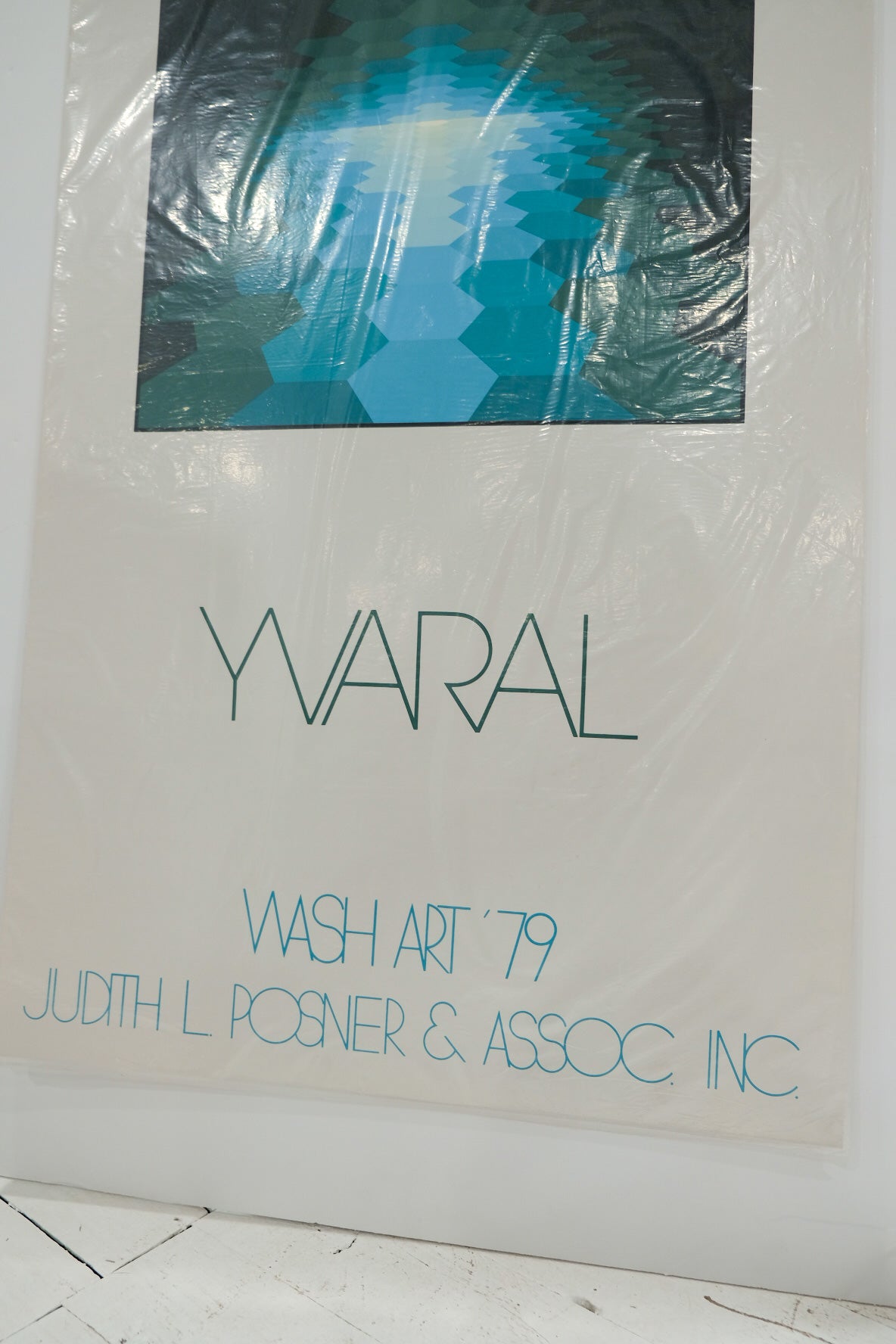 Yvaral Varsarely Wash Art '79 Judith L Posner