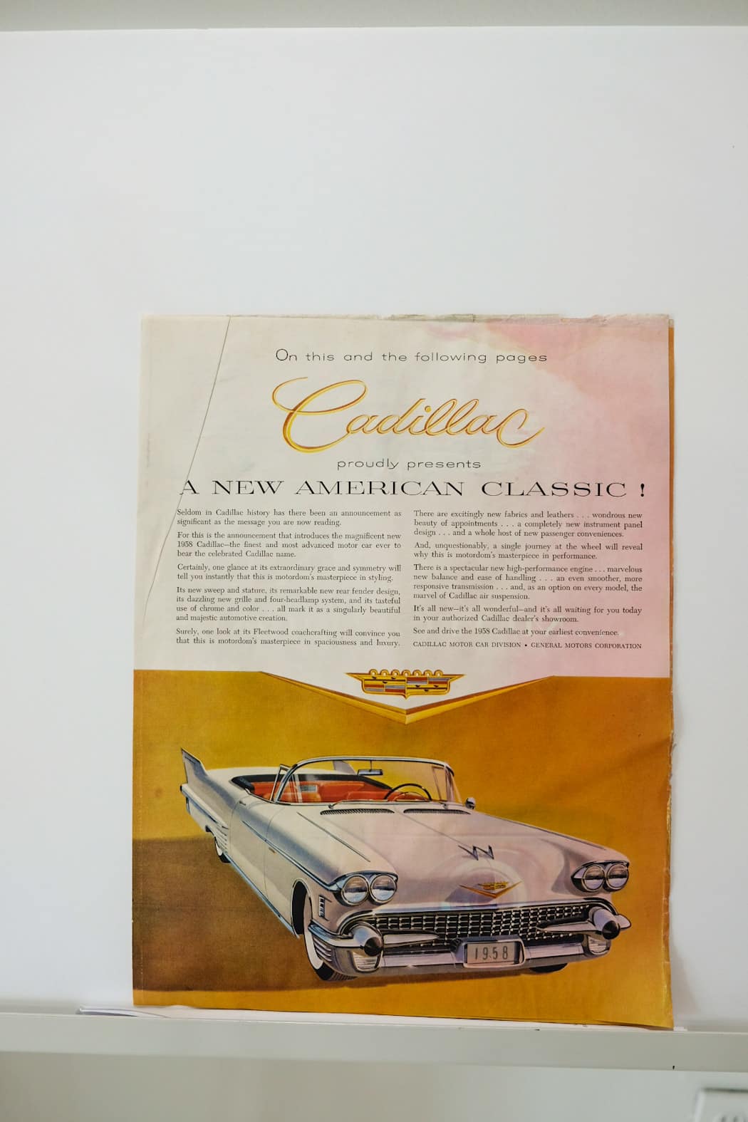 Cadillac A New American Classic Print Ad