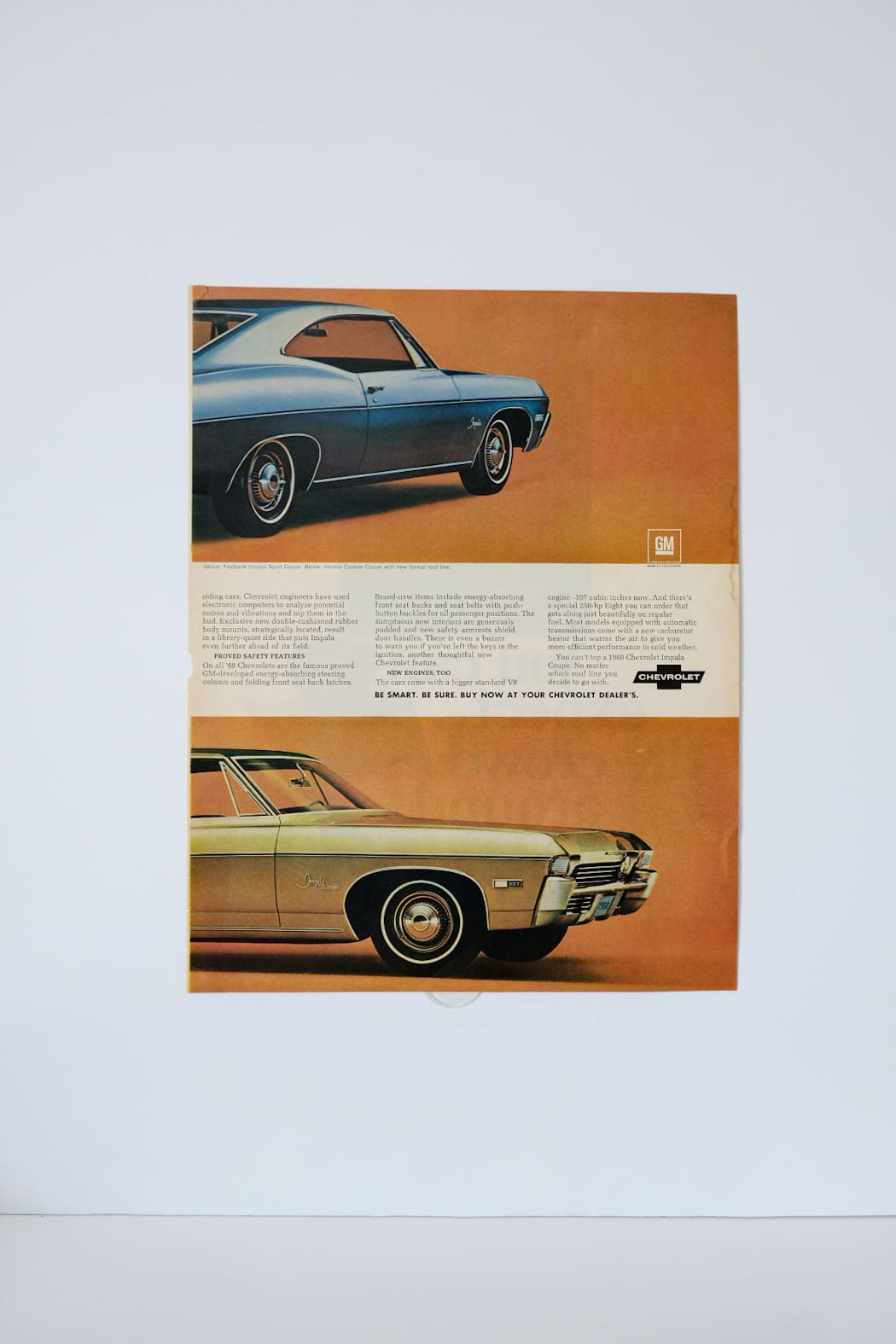 Chevrolet Impala Coupe Print Ad