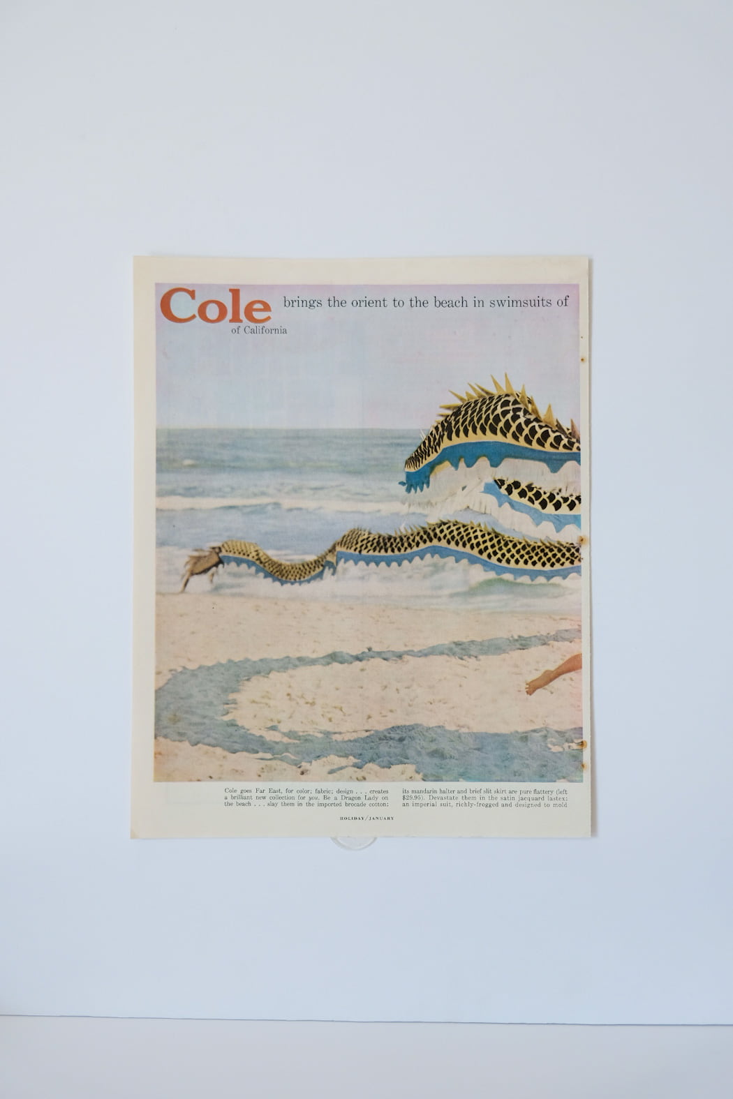 Cole Goes Far East (A) Print Ad