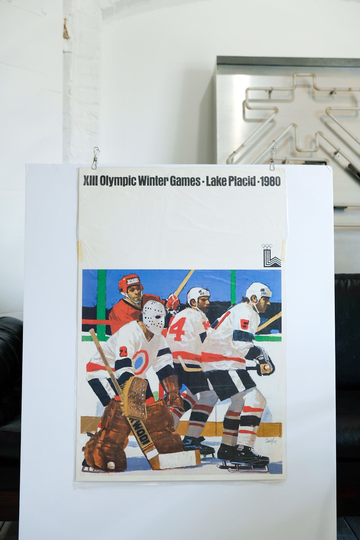 XIII Olympic Winter Games Lake Print