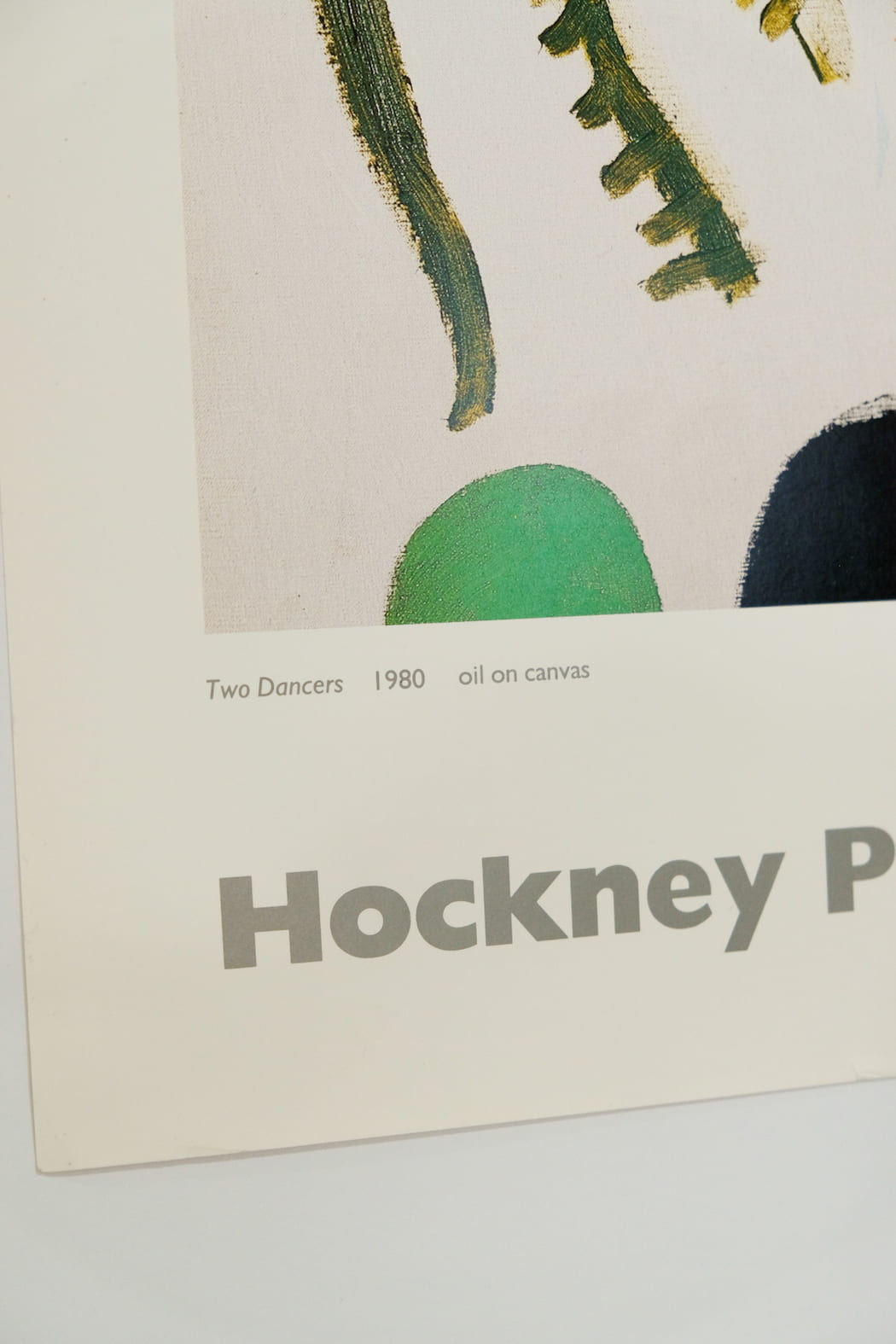 David Hockney 1984 'Two Dancers' Gallery Print