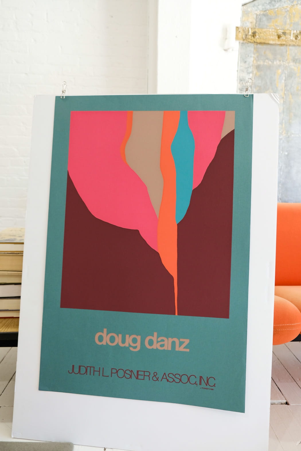 Doug Danz 1981 Abstract Art Print