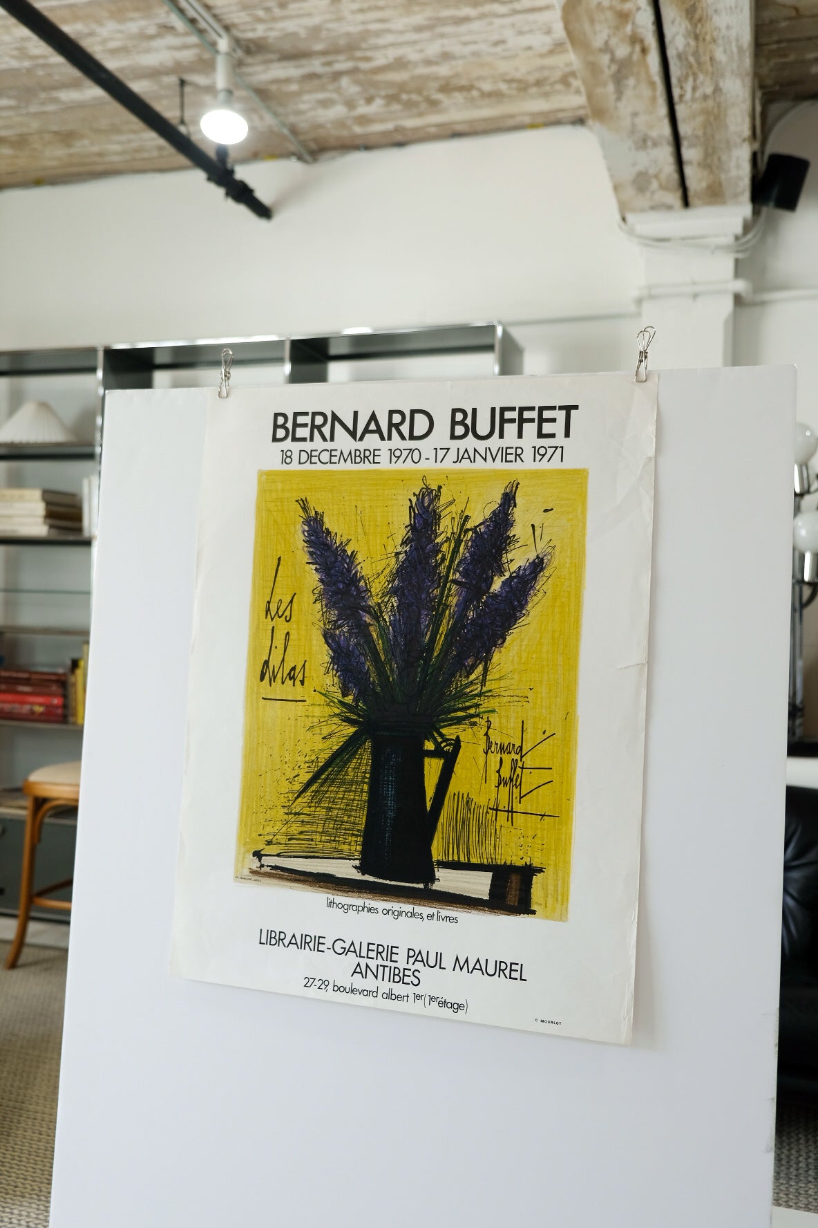 Bernard Buffet Les Lilas Mourlot Print