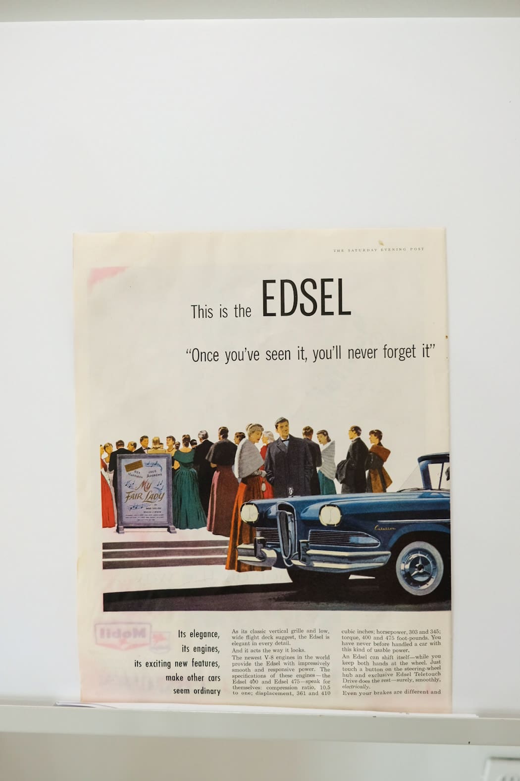 1958 Edsel (A) Print Ad