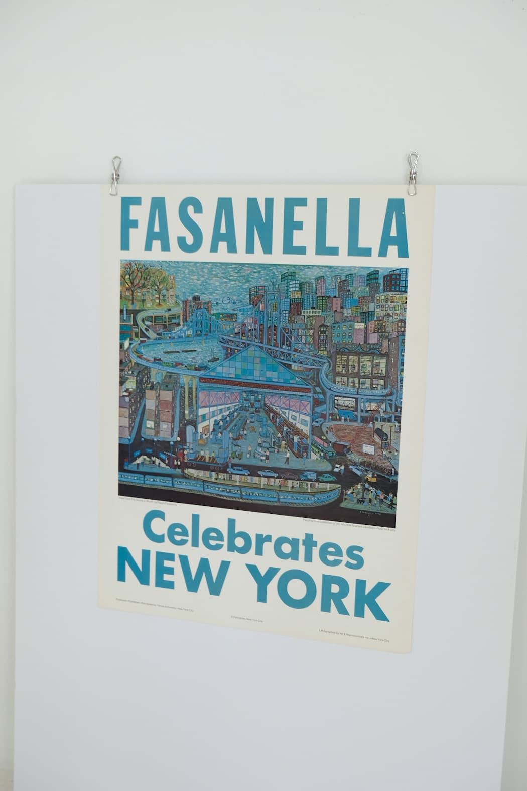 Fasanella Celebrates New York Print