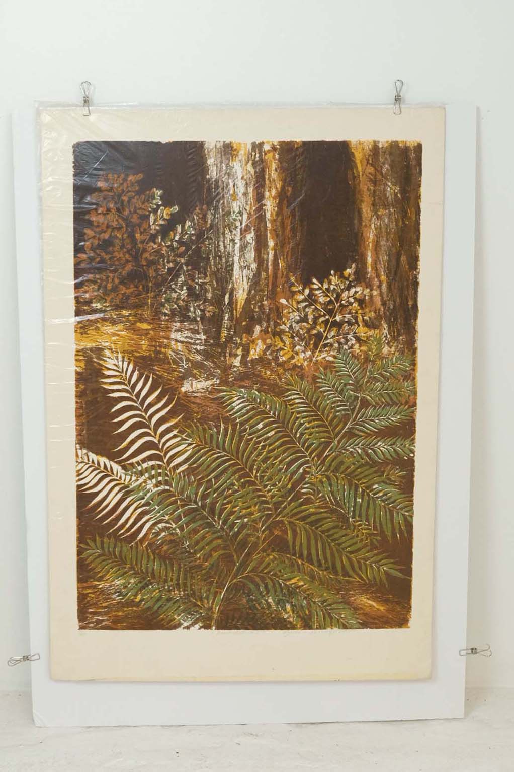 Forest Serigraph Signed Print