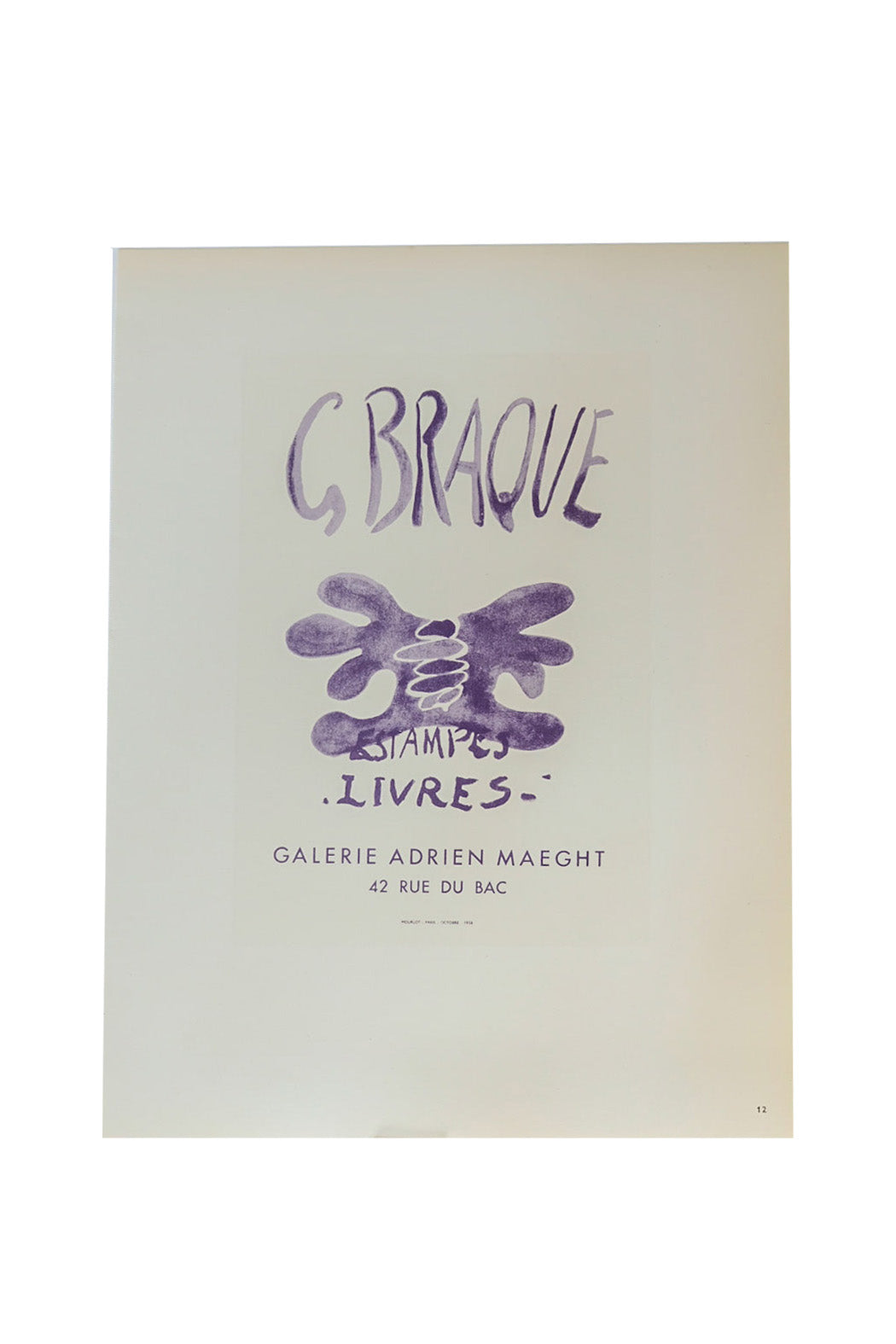 Georges Braque Estampes Livres Page 12