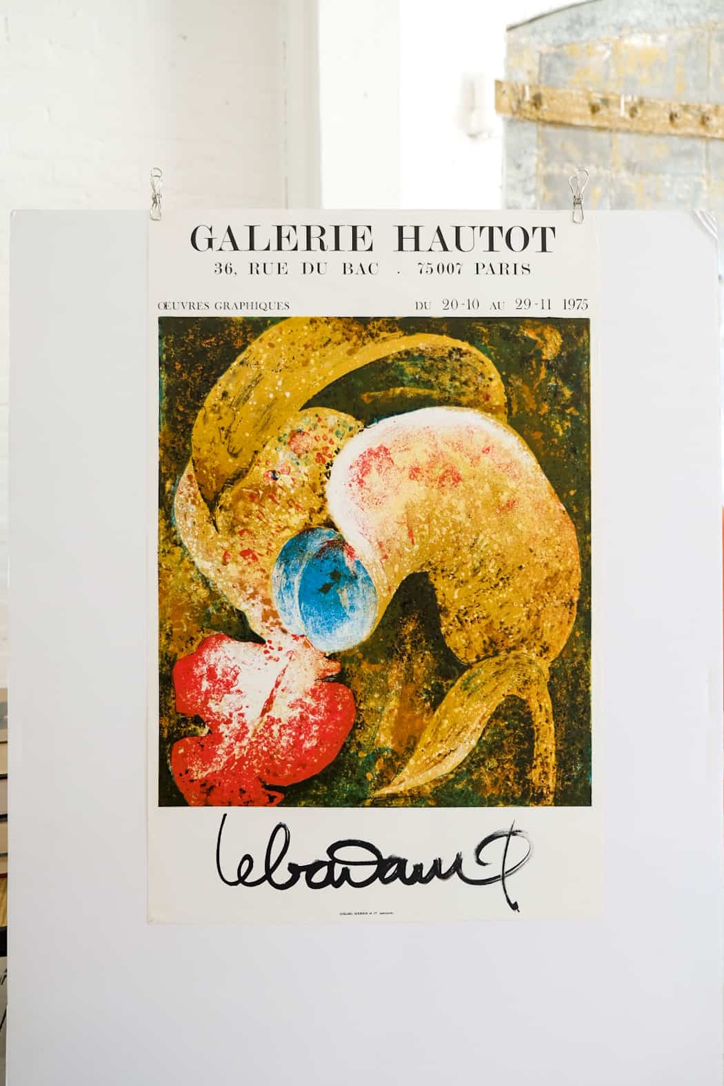 Hoi Lebadang Galerie Hautot 1975 Lithograph Print