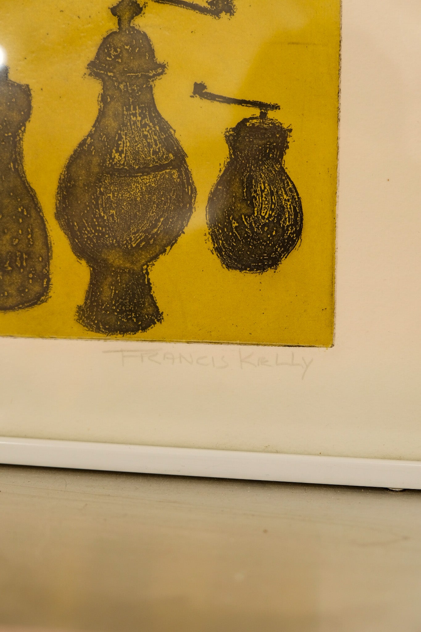 Francis Kelly Pepper Grinder Signed Framed Print