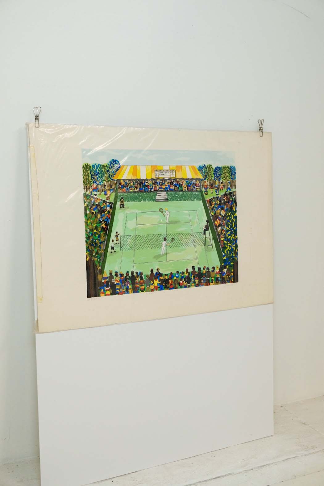 Ivell Muller "Tennis" Signed Print