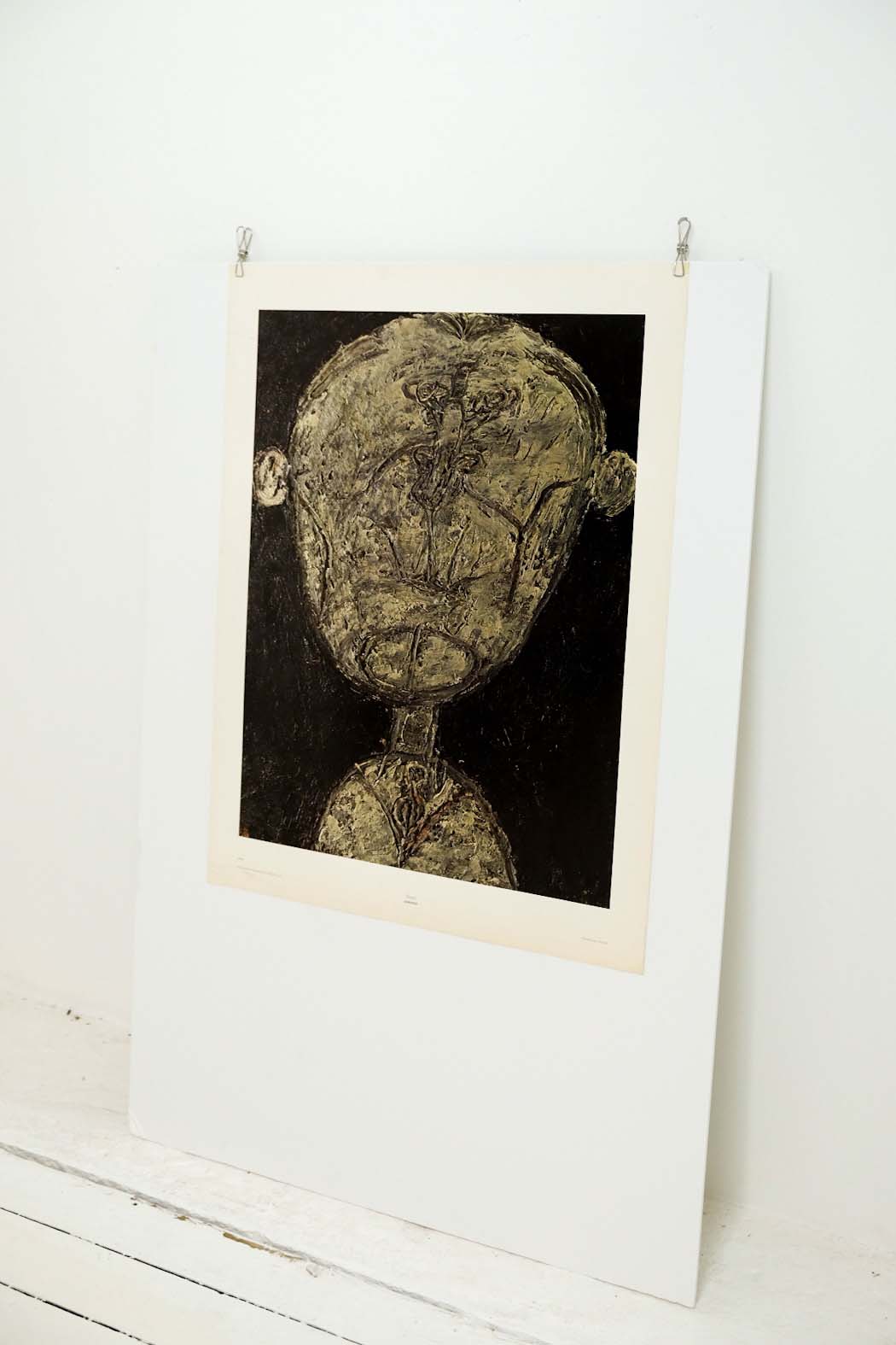Jean Dubuffet "Head" Print