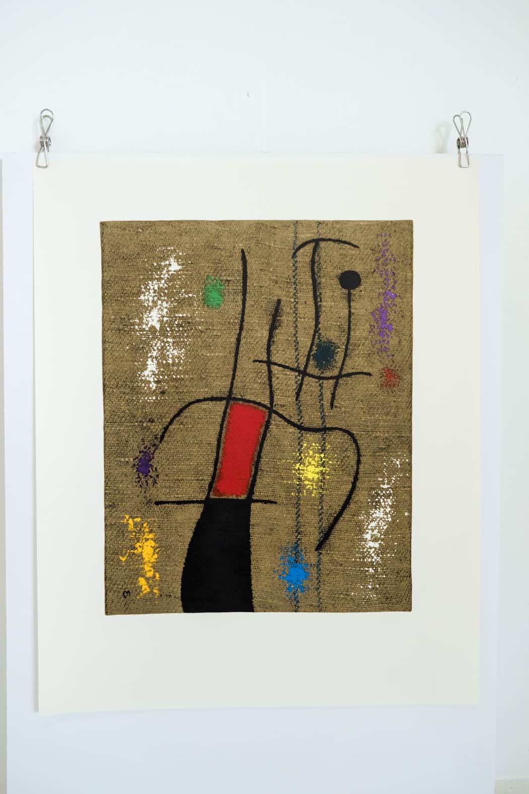 Joan Miro FEMME ET OISEAU V/X Plate #18